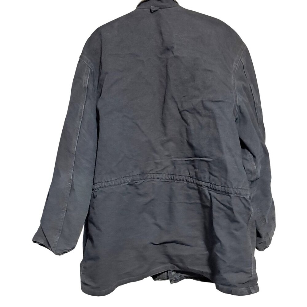 Vintage Carhartt Jacket Coat 2XL Rancher Chore Flannel Blanket Lined Work USA - Picture 3 of 15